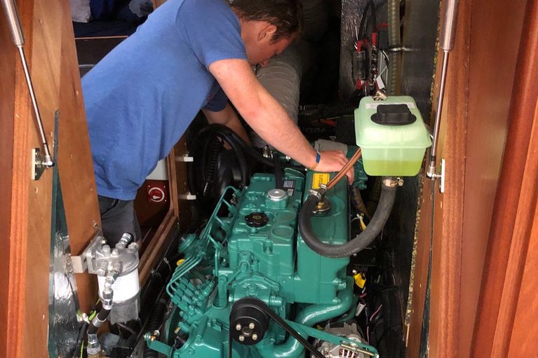 Yacht Inboard Engine servicing