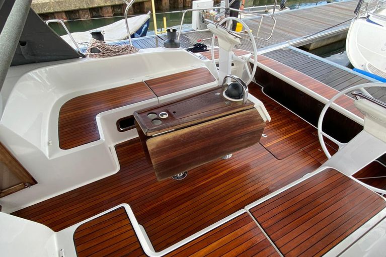 Yacht teak protection and treatment
