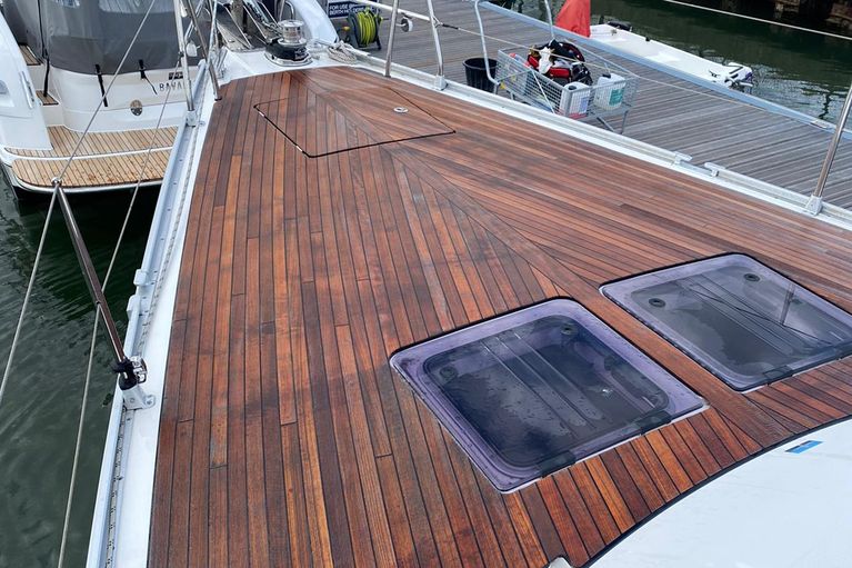 ONYX Boat wash and protection for teak decks.